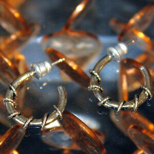 Dinstictly Tribal Flavor Hoop Earrings